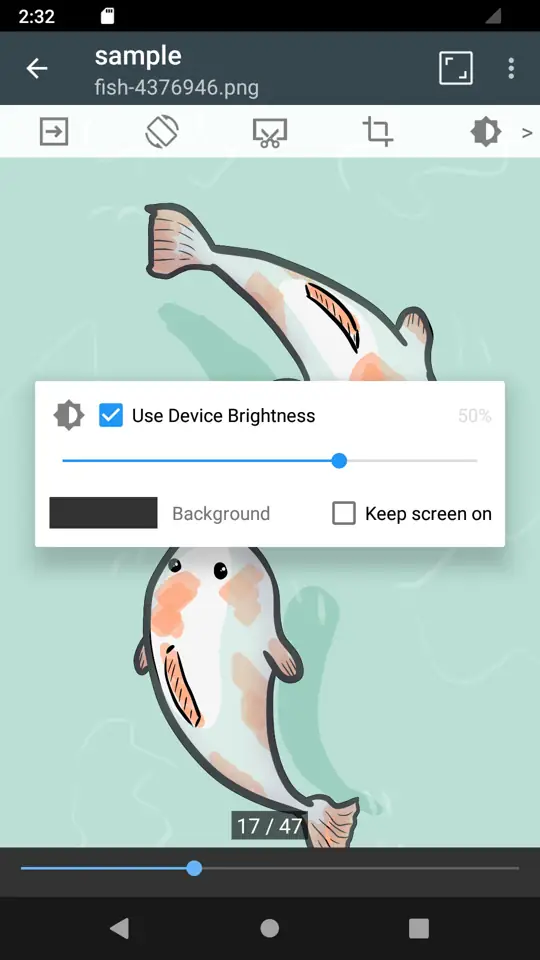 ComicScreen image control