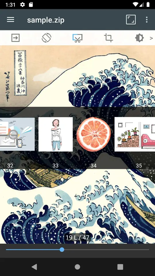 ComicScreen comic preview