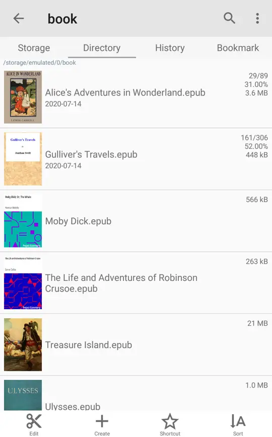 TextClip document explorer